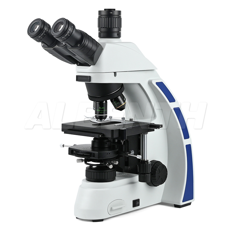 Medical Lab Microscope - Albenth 100X-1000X Trinocular Plan Phase Phase