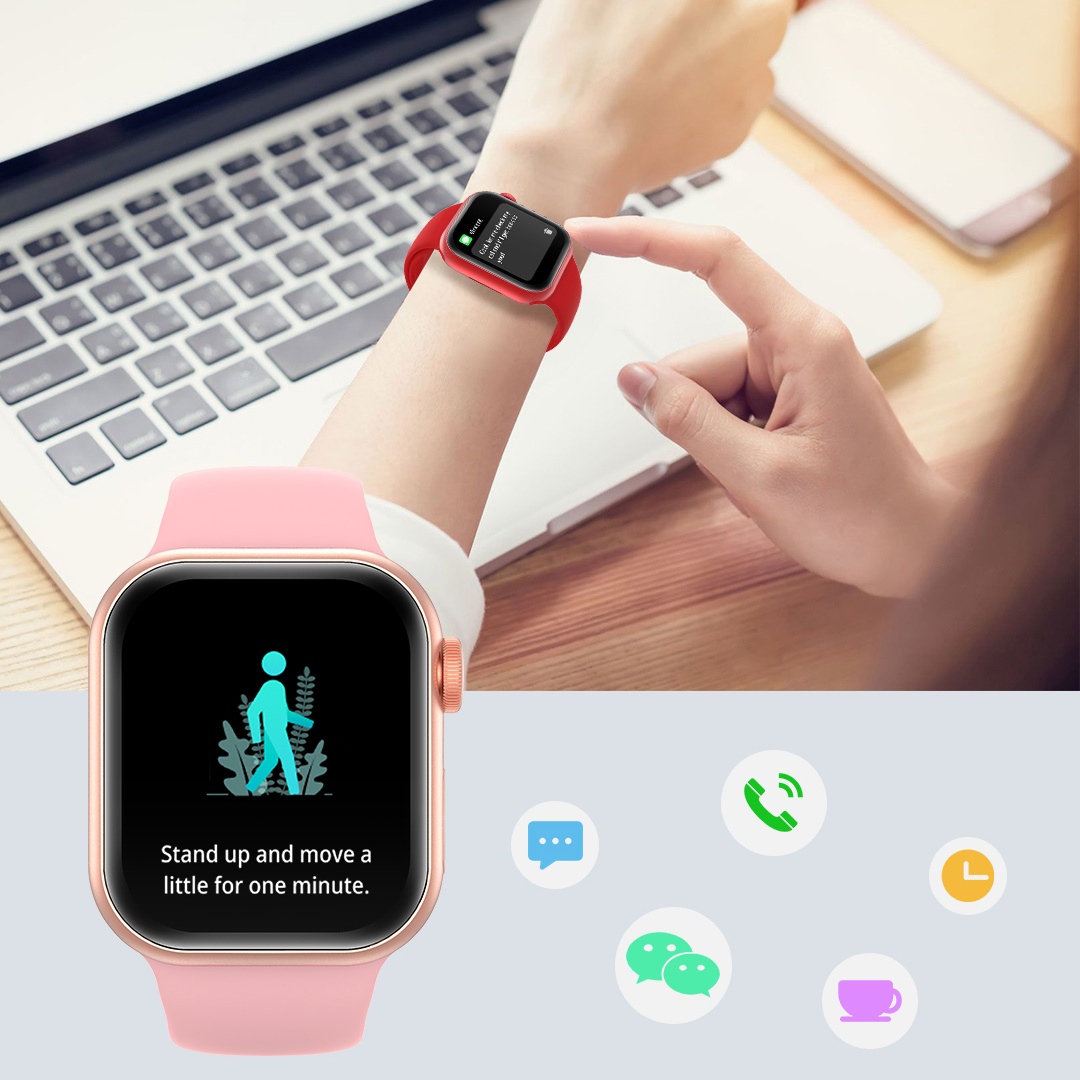 Blood Pressure Monitor - Smart Watch for Women 24 Hours