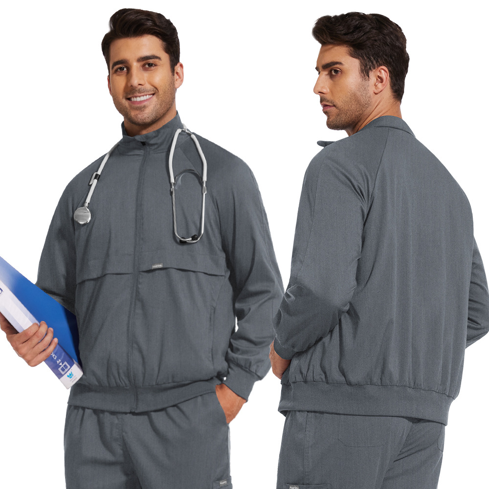 Medical Lab Coats - Medical Scrubs Jacket Men Women Scrub