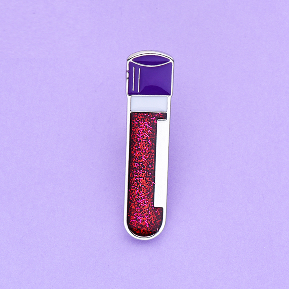 Medical Lab Gifts - Nurse Test Tube Chemistry Reagent Brooch