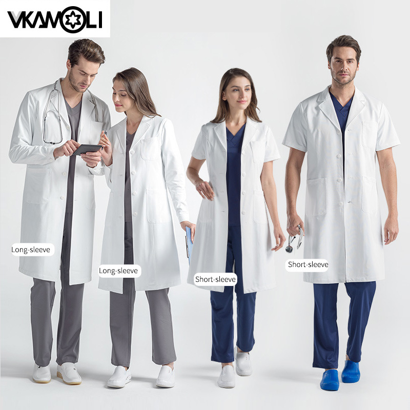 High quality Anti-Zou fabric w - đánh giá và giá Medical Lab Coats