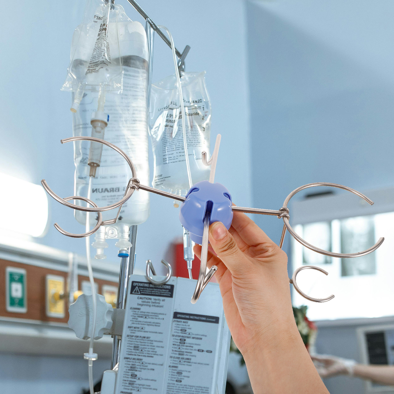 Infusion Stand Hook Stainless  - đánh giá và giá Iv Infusion Pole
