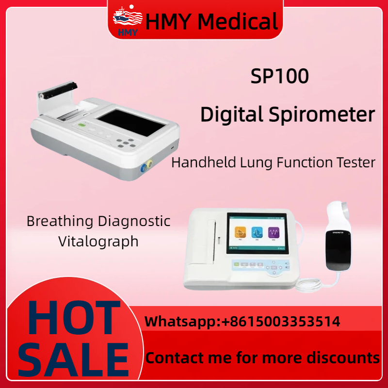 Contec SP100 Handheld Spiromet - đánh giá và giá Spirometer Lung Function