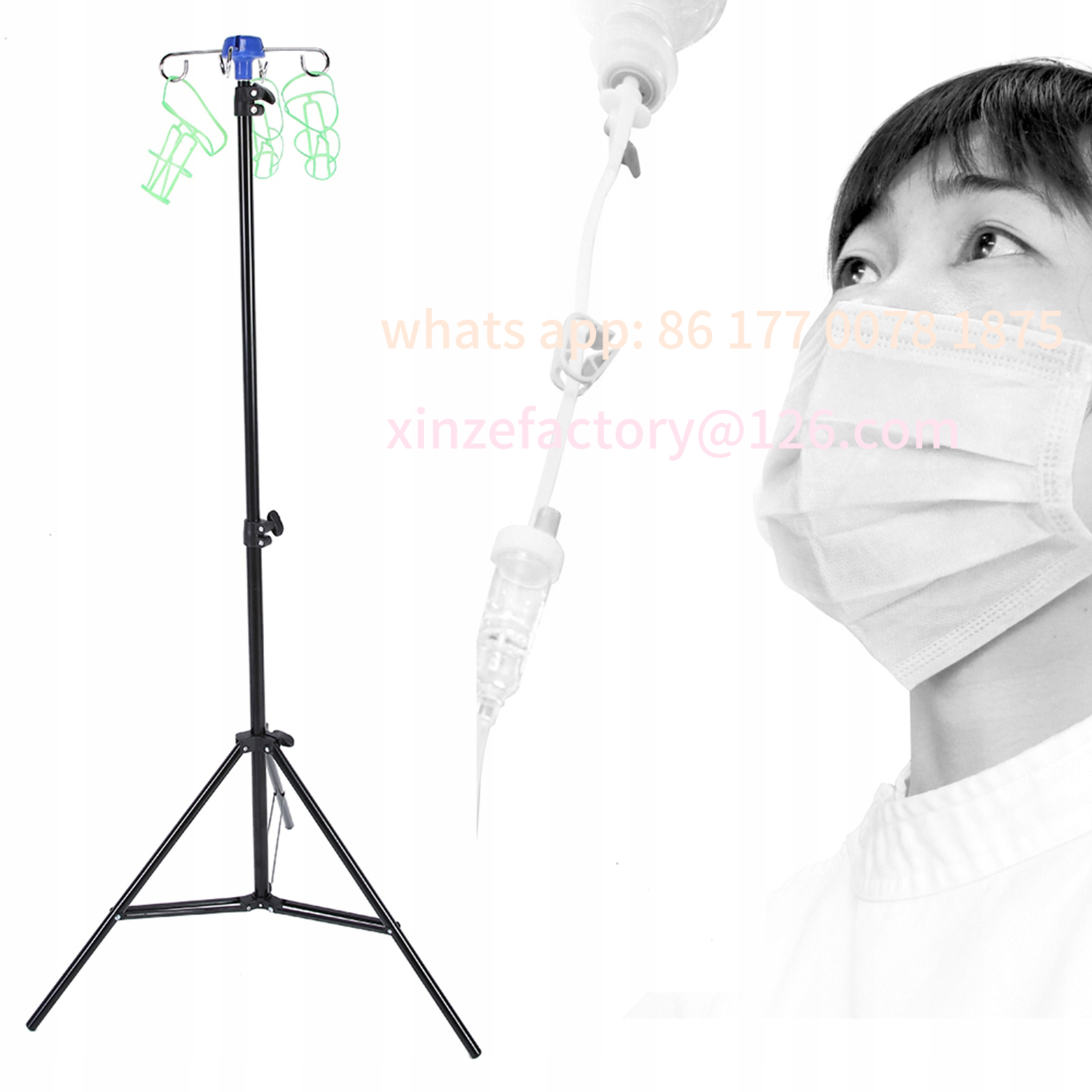 Customizable Foldable IV Pole  - đánh giá và giá Iv Infusion Pole
