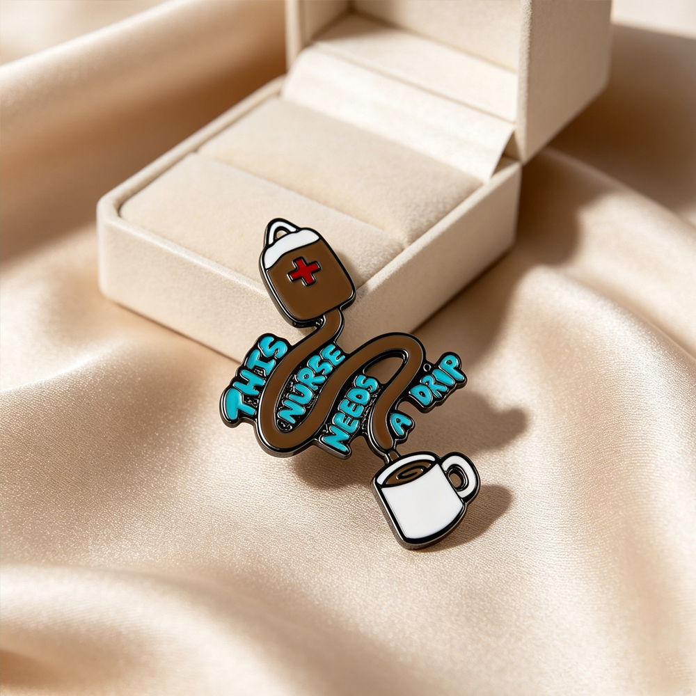 Medical Nurse Life Enamel Pin  - đánh giá và giá Medical Lab Gifts