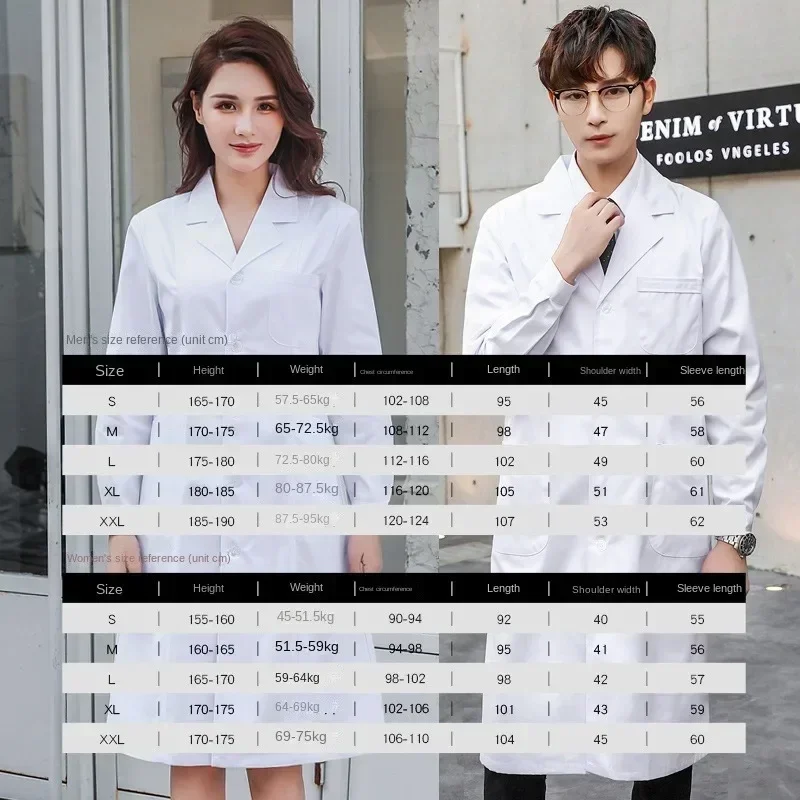 Unisex Doctor Lab Coat Set Lon - đánh giá và giá Medical Lab Coats