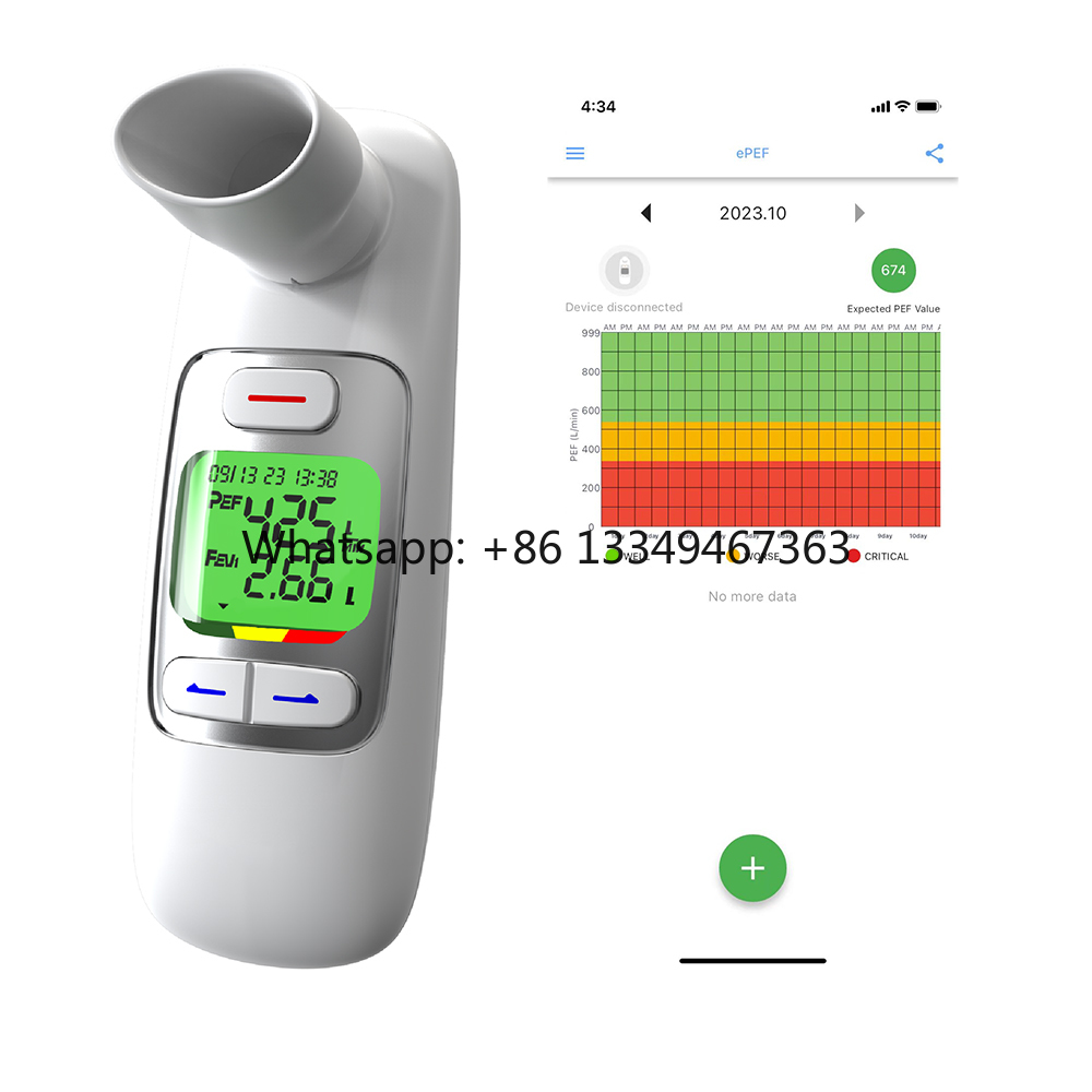 Medical Bluetooth Lung Functio - đánh giá và giá Spirometer Lung Function