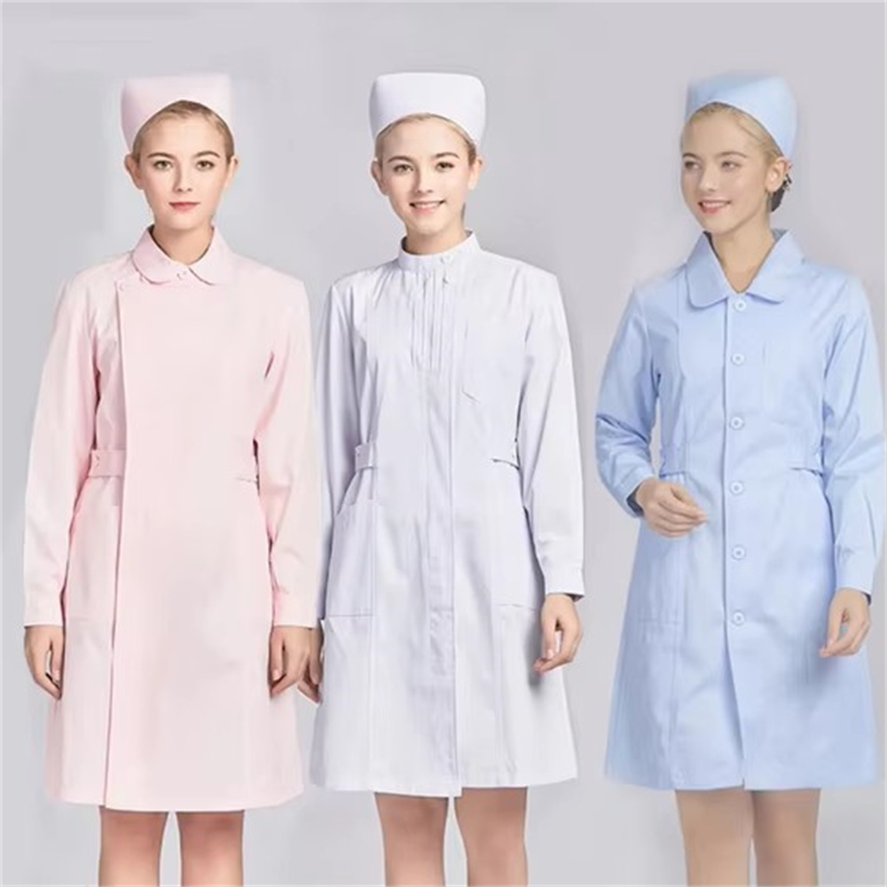 new pure cotton breathable whi - đánh giá và giá Medical Lab Coats