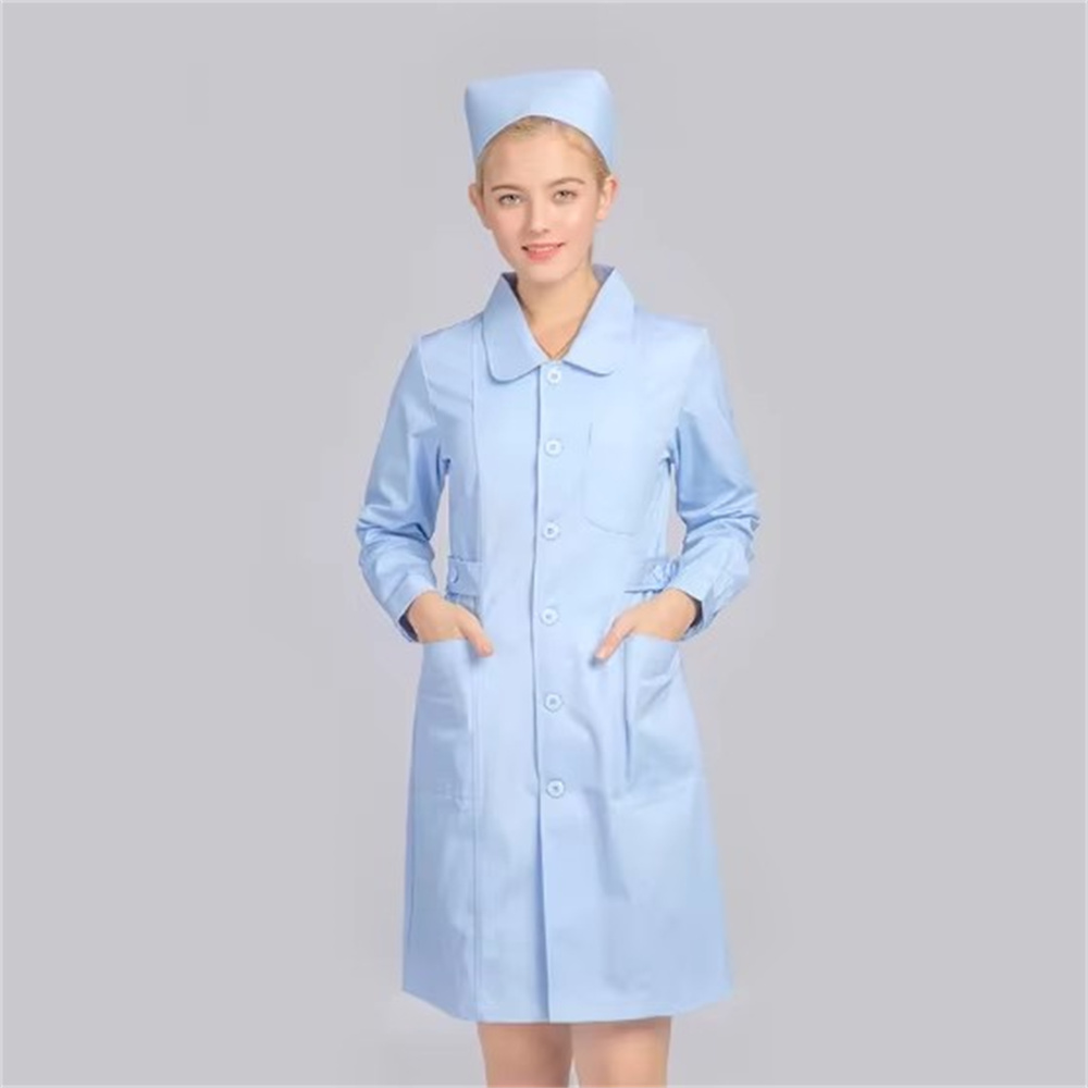 new pure cotton breathable whi - đánh giá và giá Medical Lab Coats