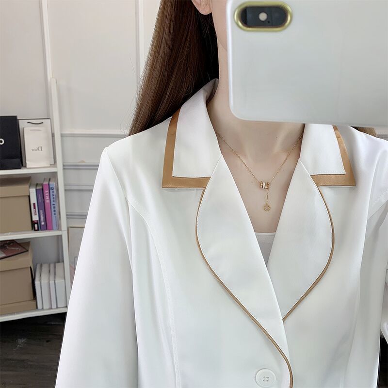 white short beauty uniform dre - đánh giá và giá Medical Lab Coats