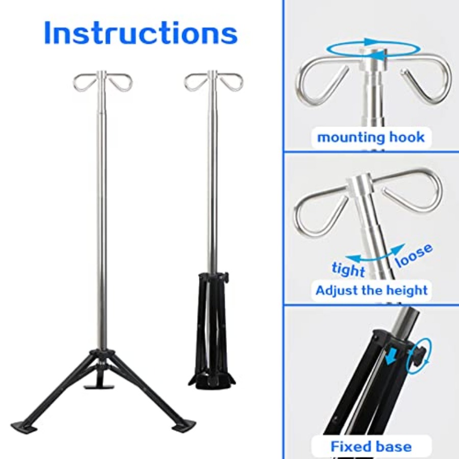 Portable Iv Pole pad Retractab - đánh giá và giá Iv Infusion Pole