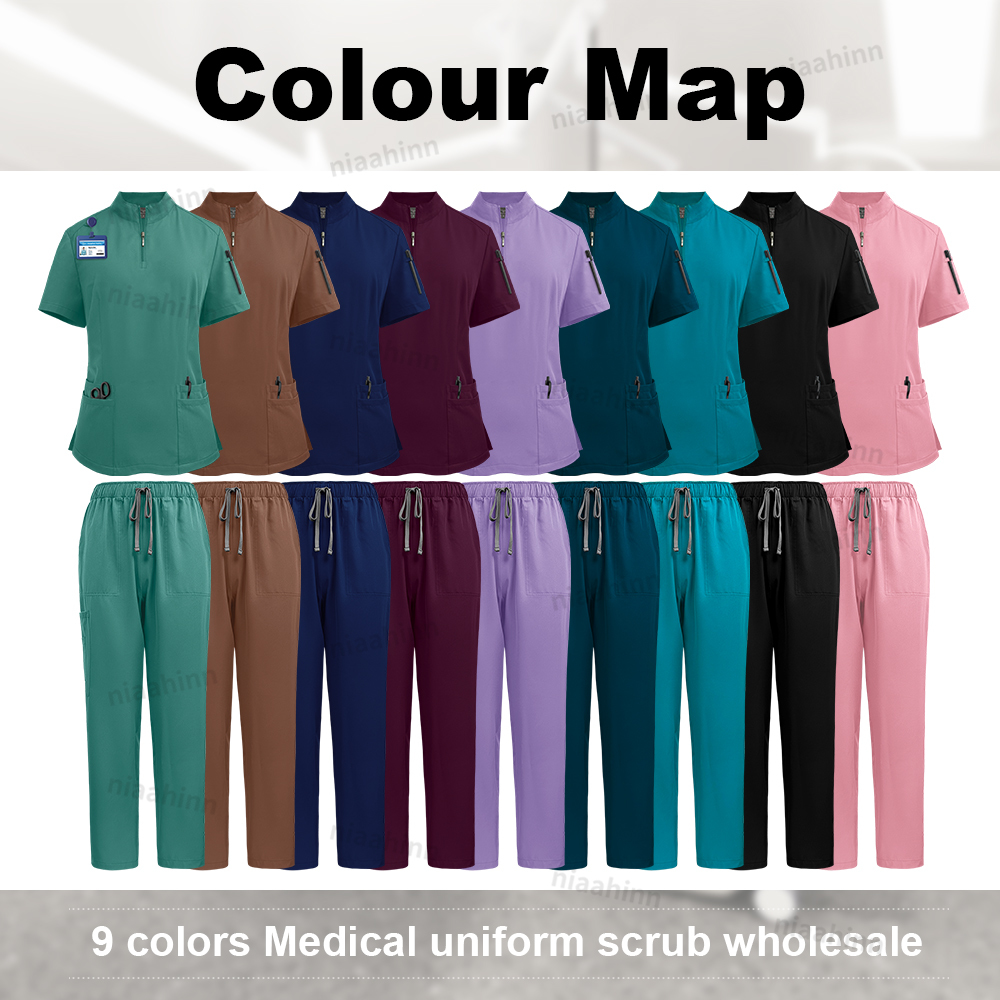 Niaahinn Scrub Surgical Unifor - đánh giá và giá Medical Lab Coats