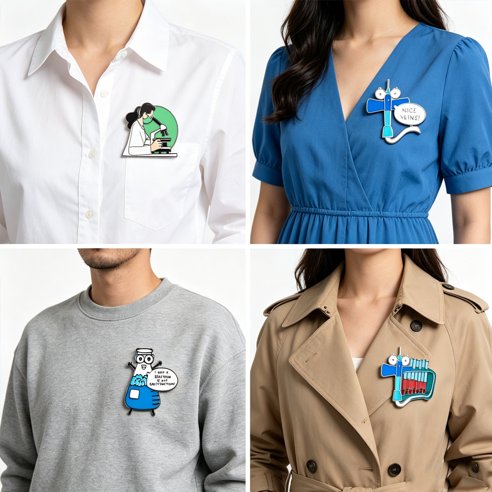 Harong Fun Lab Science Enamel  - đánh giá và giá Medical Lab Gifts