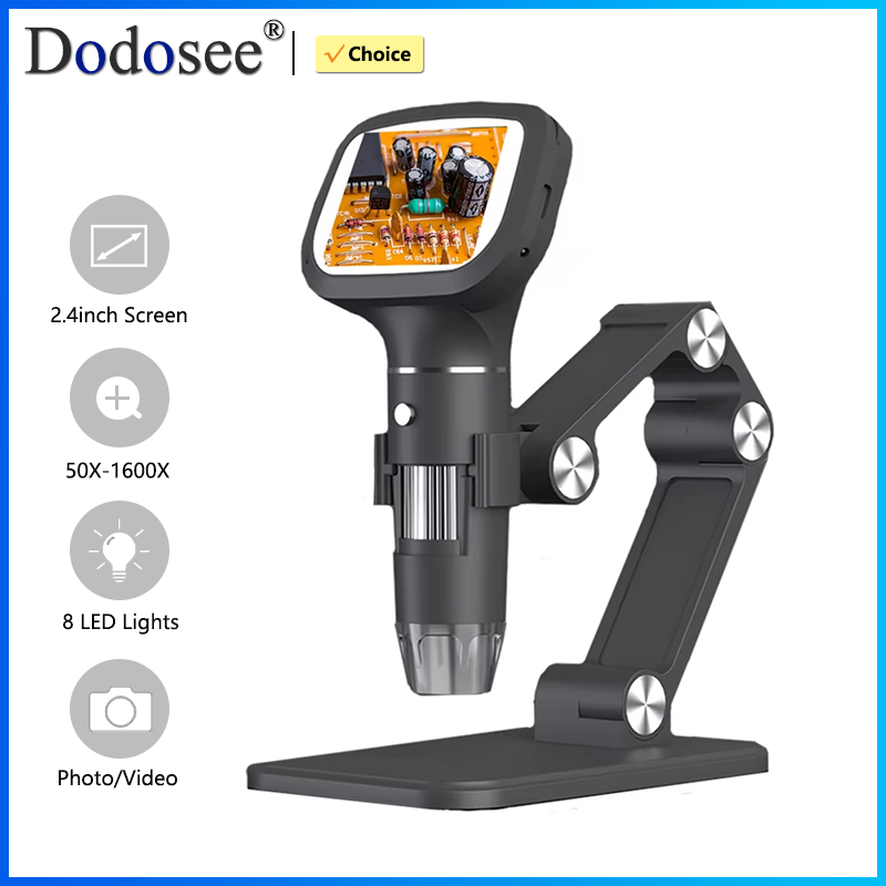 Dodosee 2.4 Inch Digital Micro - đánh giá và giá Medical Lab Microscope