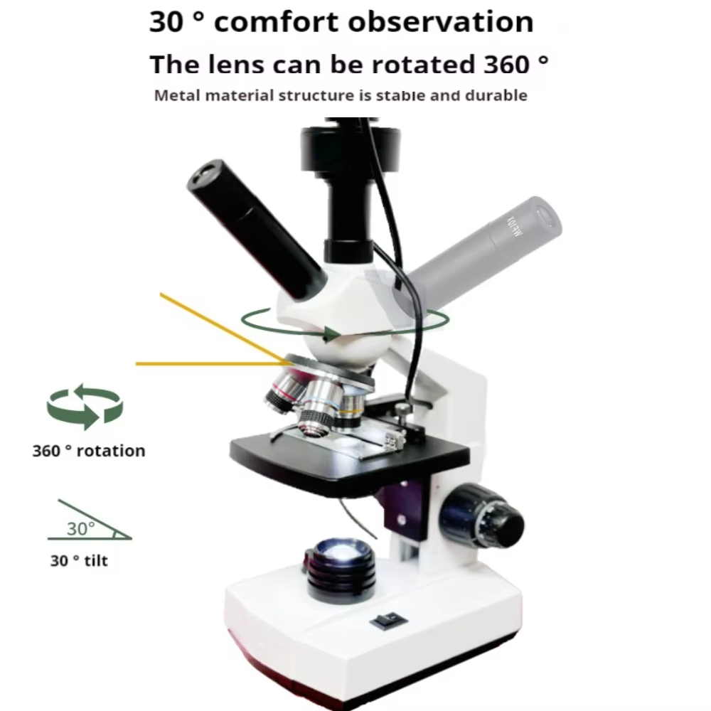 Top Selling HD Screen Digital  - đánh giá và giá Medical Lab Microscope