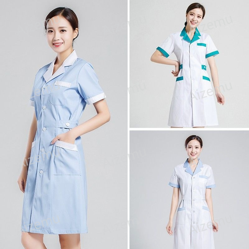 Unisex Short Sleeve Beauty Sal - đánh giá và giá Medical Lab Coats
