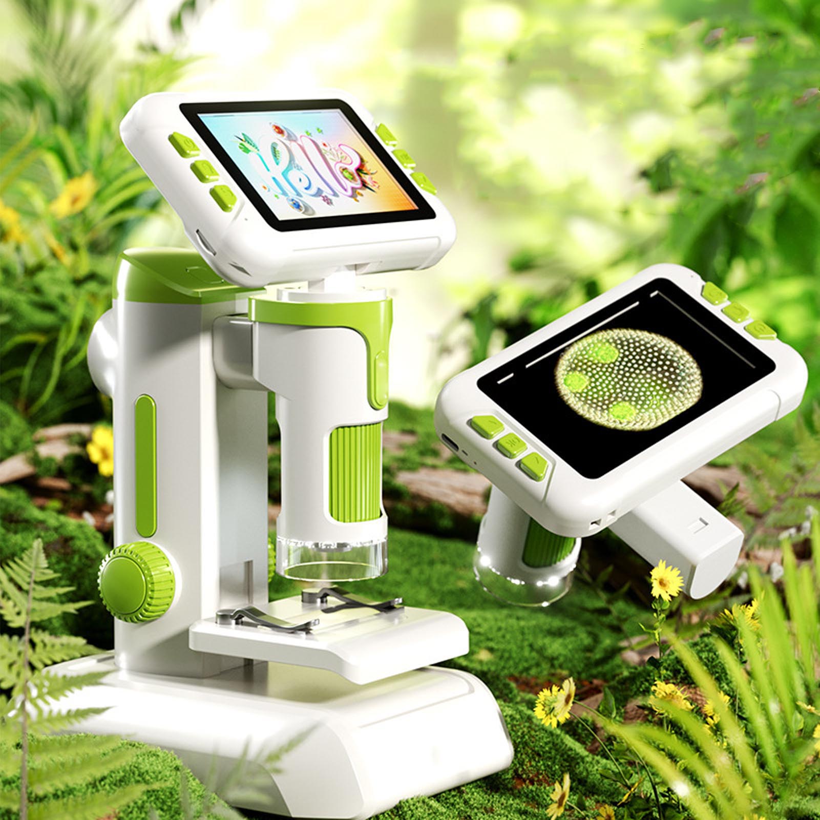Kids Microscope 1600X 4 Inch L - đánh giá và giá Medical Lab Microscope