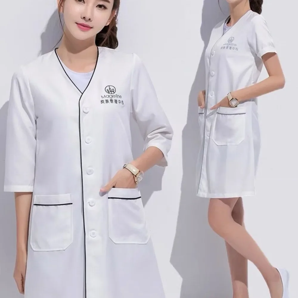 Custom Logo beauty uniform bea - đánh giá và giá Medical Lab Coats