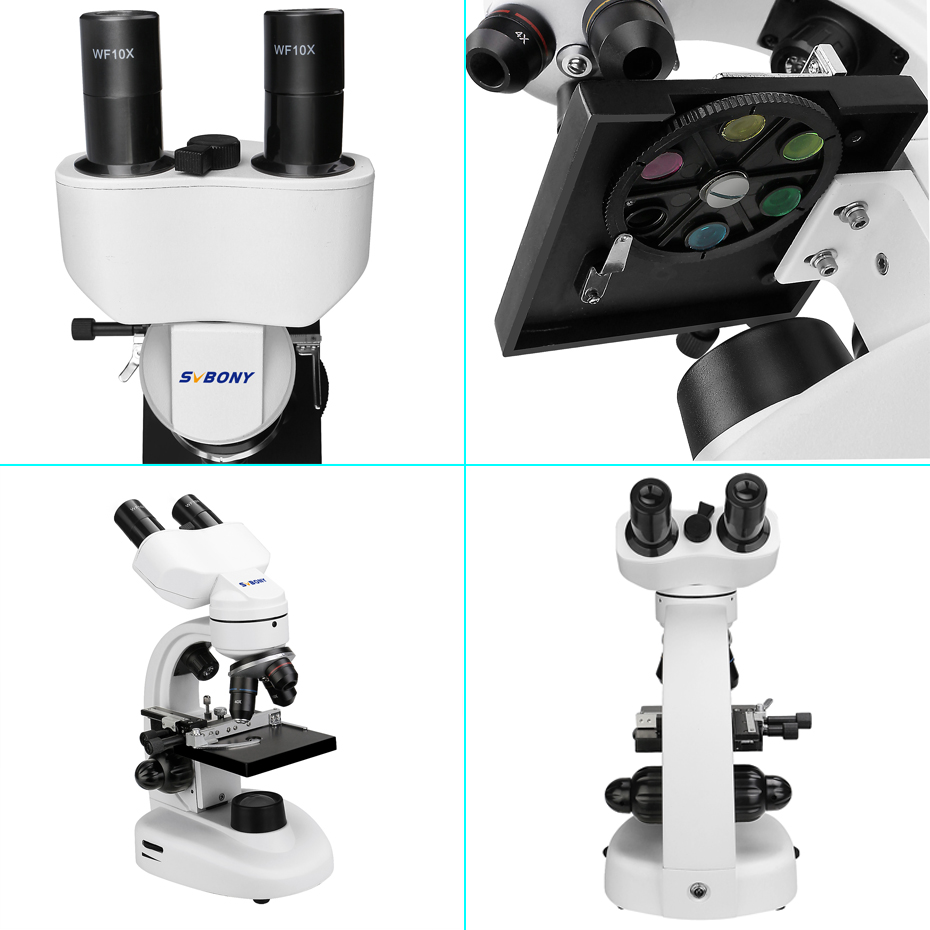SVBONY SV605 Biological Micros - đánh giá và giá Medical Lab Microscope