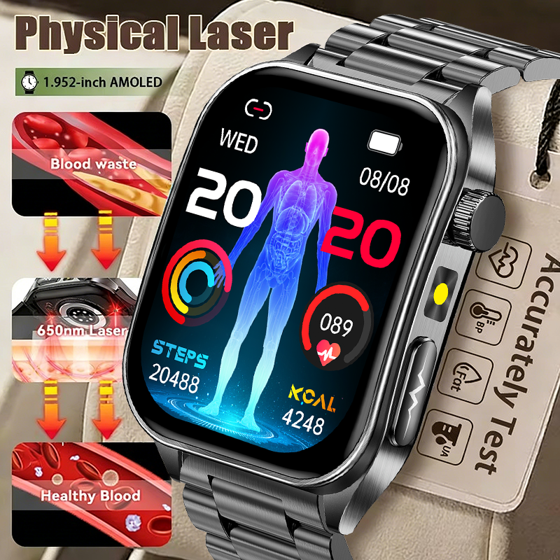 2026 Men's AMOLED Smart Watch  - đánh giá và giá Blood Pressure Monitor