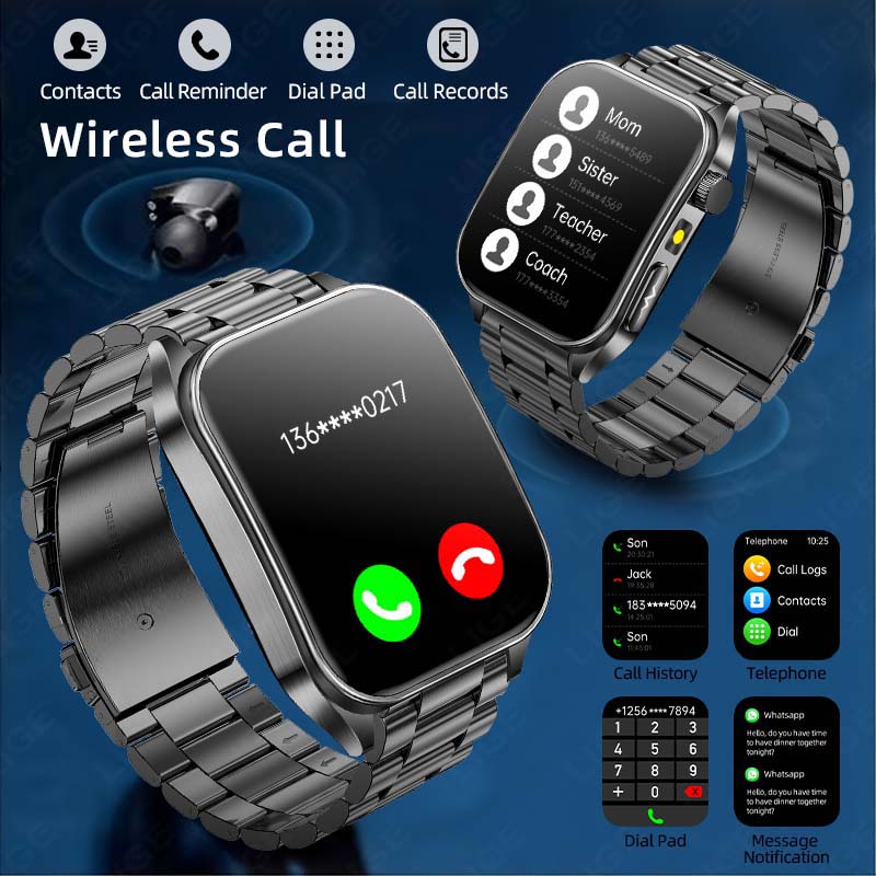 2026 Men's AMOLED Smart Watch  - đánh giá và giá Blood Pressure Monitor