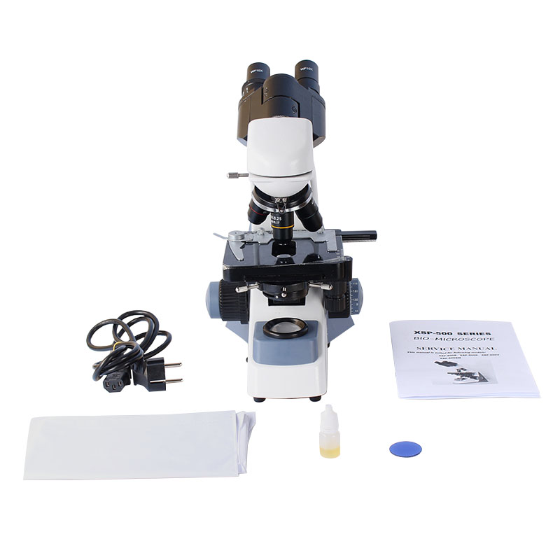 LED Binocular Biological Lab M - đánh giá và giá Medical Lab Microscope