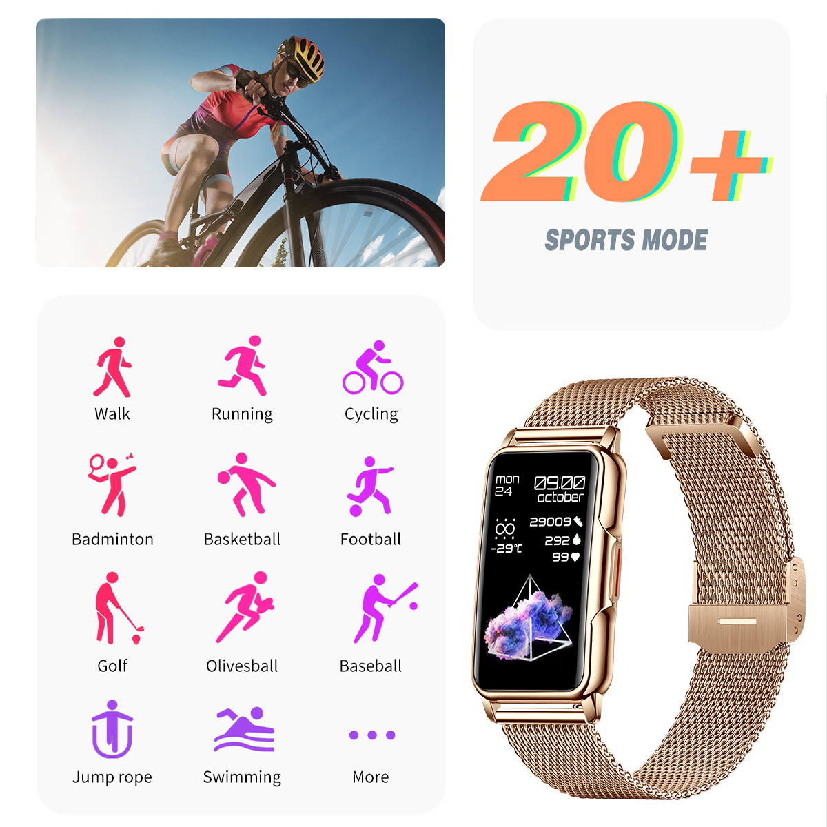 LIGE Smart Watch Men Women Fit - đánh giá và giá Blood Pressure Monitor