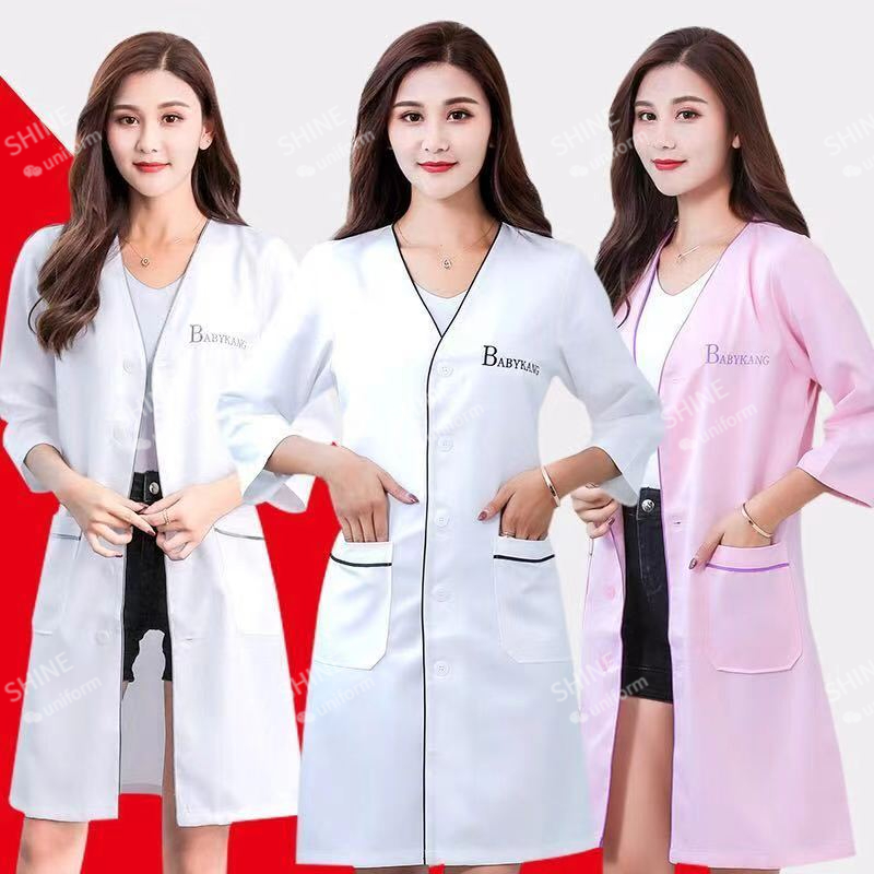 beauty uniform beautician Cust - đánh giá và giá Medical Lab Coats